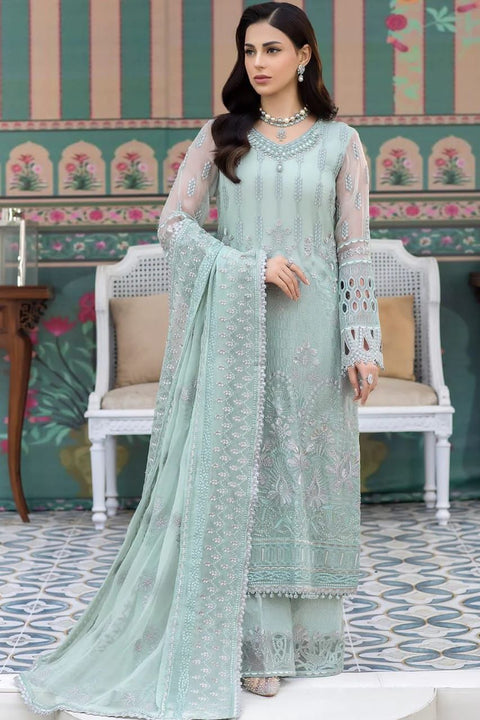 Ice Blue Chiffon Replica
