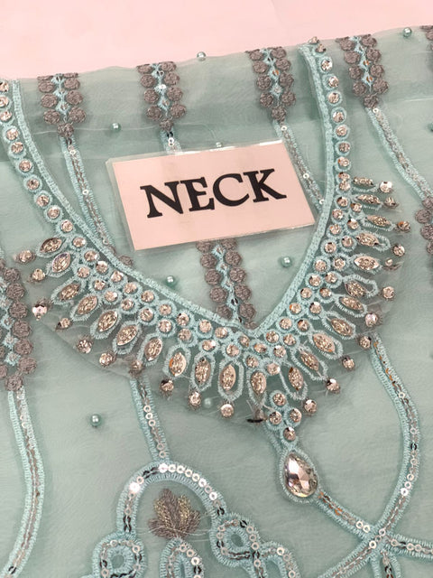 Ice Blue Chiffon Replica